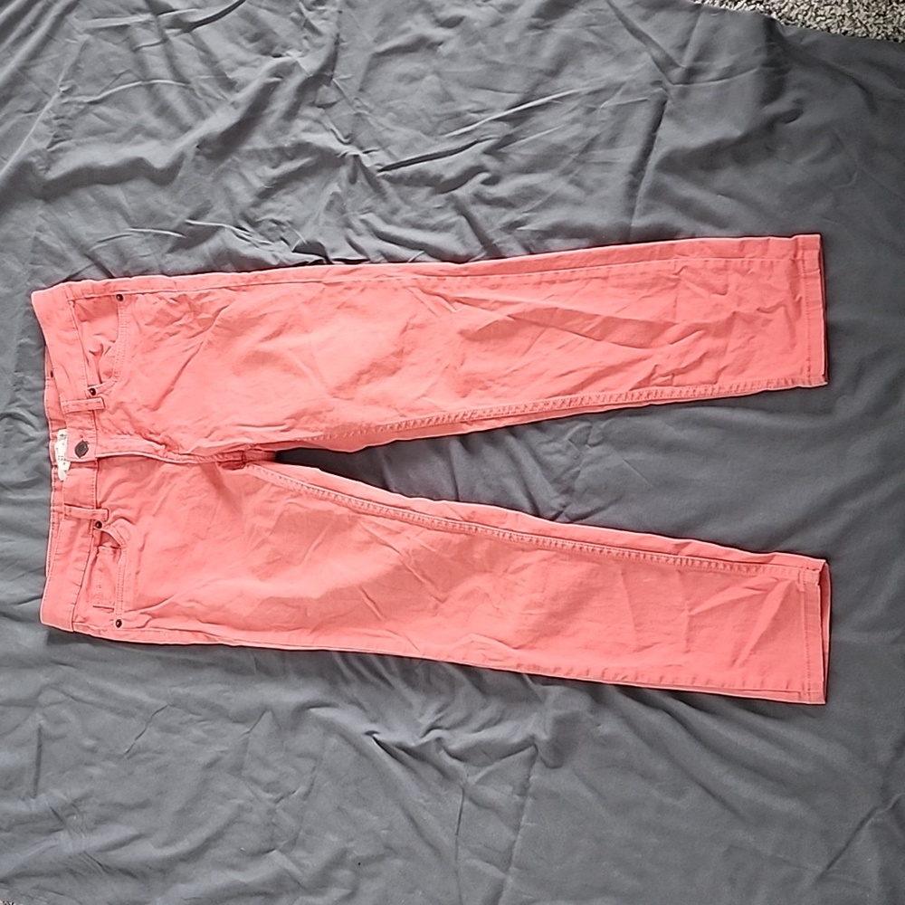 Bright Pink Skinny Jeans